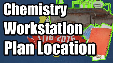 chemistry station fallout 76|fallout 76 bench plan.